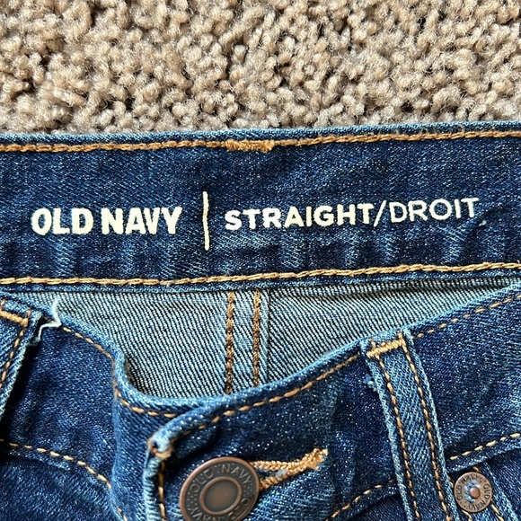 Old Navy Men’s straight leg jeans size 26 x 28 - Picture 3 of 6